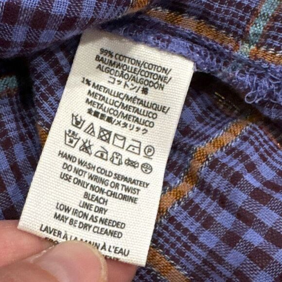 Free People Womens Break My Stride Button Up Shirt size small - Picture 5 of 6